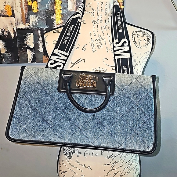 Steve Madden Blue Crossbody Shoulder Bag‎